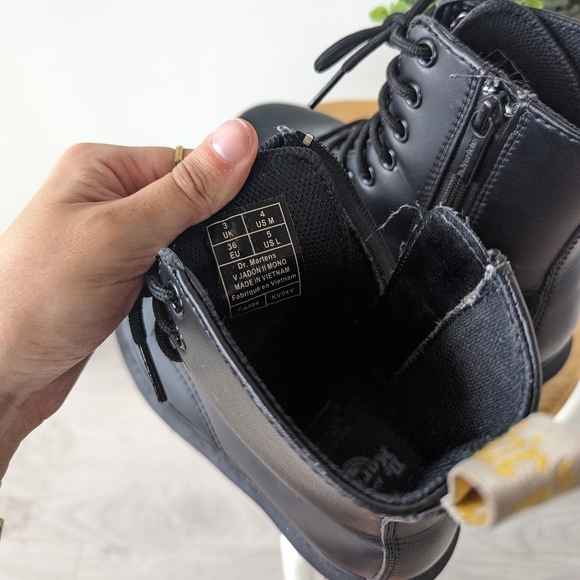 DOC MARTENS JADON VEGAN PLATFORM BOOTS - Picture 4 of 6